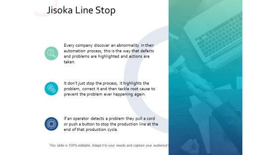 Jidoka Line Stop Strategy Ppt PowerPoint Presentation Layouts Pictures