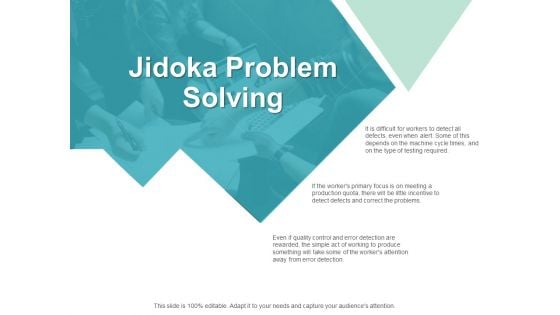 Jidoka Problem Solving Ppt PowerPoint Presentation Slides Good Jidoka Problem Solving Ppt PowerPoint Presentation Slides Good