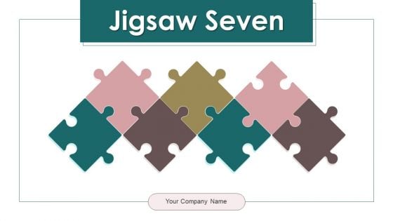 Jigsaw Seven Ppt PowerPoint Presentation Complete With Slides