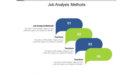 Job Analysis Methods Ppt PowerPoint Presentation Professional Icons Cpb