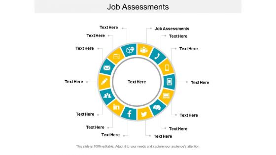 Job Assessments Ppt PowerPoint Presentation Infographic Template Deck Cpb