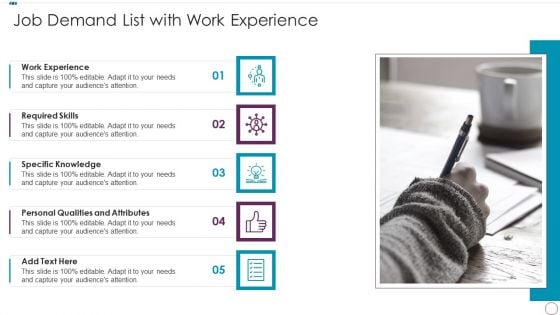 Job Demand List With Work Experience Diagrams PDF Job Demand List With Work Experience Diagrams PDF