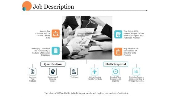 Job Description Ppt PowerPoint Presentation Gallery Model