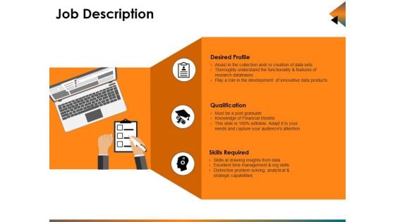 Job Description Ppt PowerPoint Presentation Ideas Example File