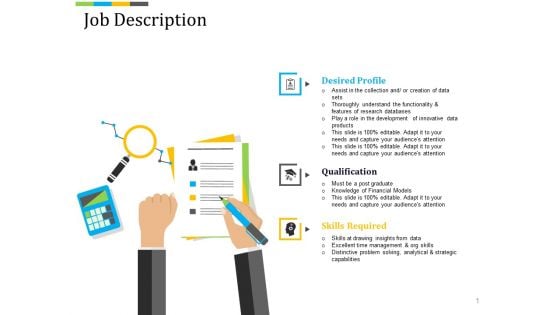 Job Description Ppt PowerPoint Presentation Inspiration Designs Download