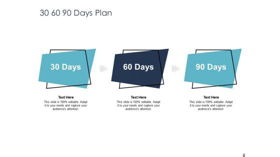 Job Estimate 30 60 90 Days Plan Ppt Infographic Template Backgrounds PDF