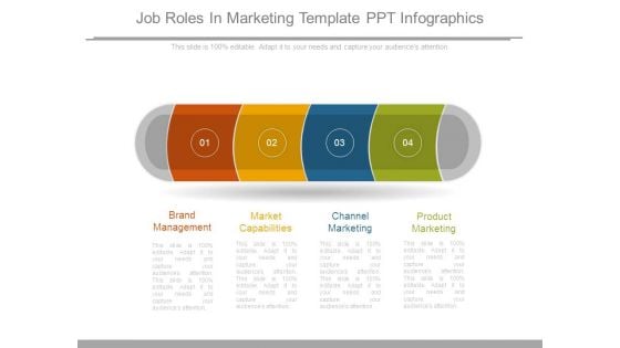 Job Roles In Marketing Template Ppt Infographics
