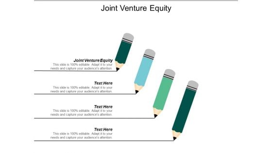 Joint Venture Equity Ppt PowerPoint Presentation Gallery Display Cpb