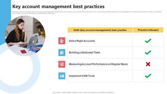 KAM Evaluation Procedure In The Organization Key Account Management Best Background PDF