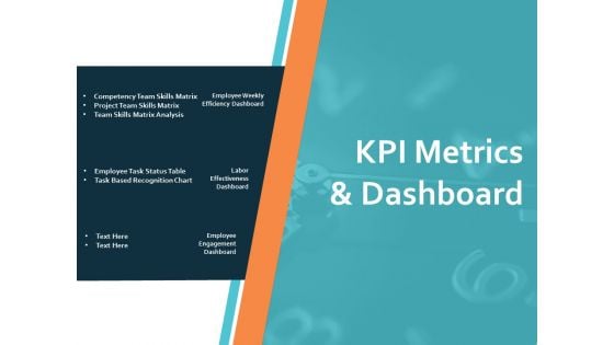 KPI Metrics And Dashboard Ppt PowerPoint Presentation Infographics Model