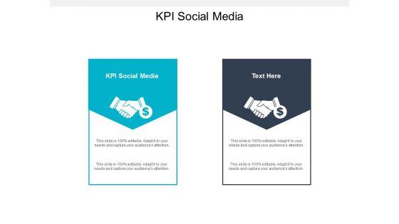 KPI Social Media Ppt PowerPoint Presentation Portfolio Graphics Download Cpb