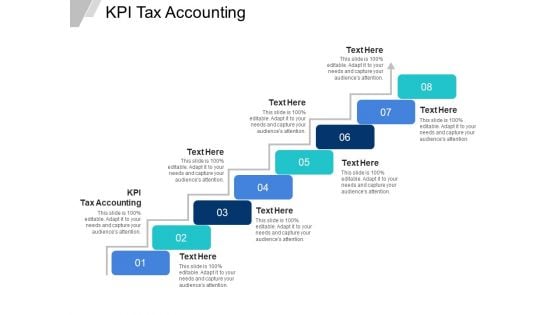 KPI Tax Accounting Ppt PowerPoint Presentation Slides Visuals Cpb