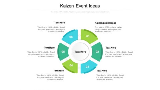 Kaizen Event Ideas Ppt PowerPoint Presentation Summary Cpb