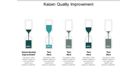 Kaizen Quality Improvement Ppt Powerpoint Presentation Background Designs Cpb
