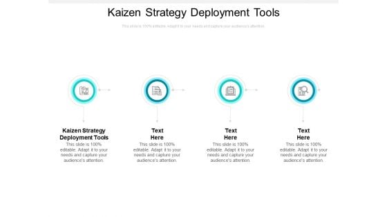 Kaizen Strategy Deployment Tools Ppt PowerPoint Presentation Ideas Examples Cpb