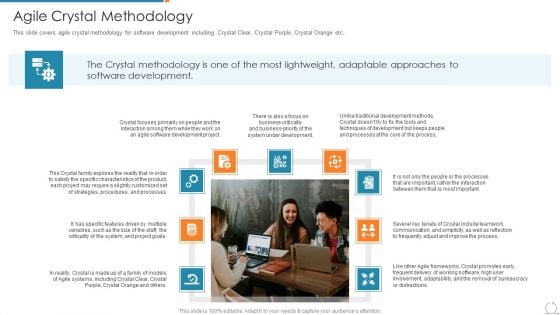 Kanban And Lean Management Agile Crystal Methodology Demonstration PDF