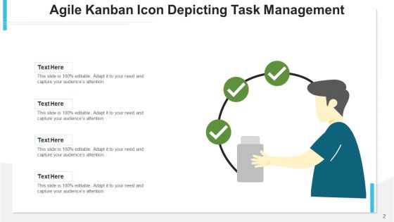 Kanban Process Icon Quality Services Ppt PowerPoint Presentation Complete Deck With Slides