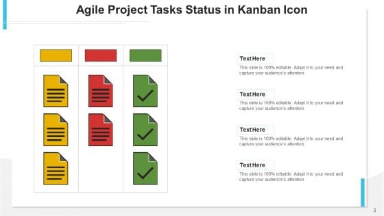 Kanban Process Icon Quality Services Ppt PowerPoint Presentation Complete Deck With Slides