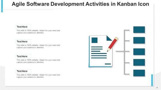 Kanban Process Icon Quality Services Ppt PowerPoint Presentation Complete Deck With Slides