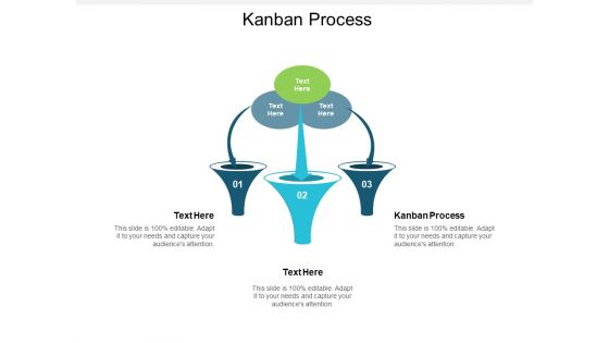 Kanban Process Ppt PowerPoint Presentation Portfolio Clipart Cpb