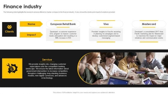 Kantar Consulting Company Outline Finance Industry Information PDF Kantar Consulting Company Outline Finance Industry Information PDF