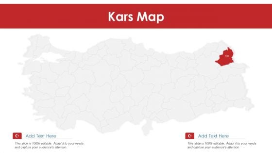 Kars Map PowerPoint Presentation PPT Template PDF