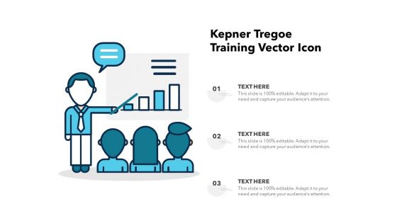 Kepner Tregoe Training Vector Icon Ppt PowerPoint Presentation Infographics Professional PDF