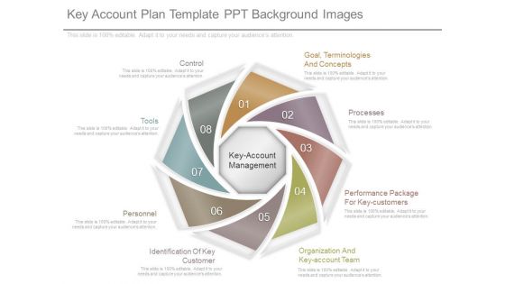 Key Account Plan Template Ppt Background Images