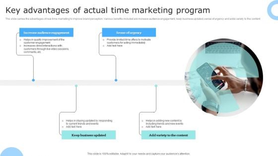Key Advantages Of Actual Time Marketing Program Ppt PowerPoint Presentation File Visual Aids PDF Key Advantages Of Actual Time Marketing Program Ppt PowerPoint Presentation File Visual Aids PDF