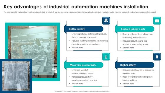 Key Advantages Of Industrial Automation Machines Installation Professional PDF Key Advantages Of Industrial Automation Machines Installation Professional PDF