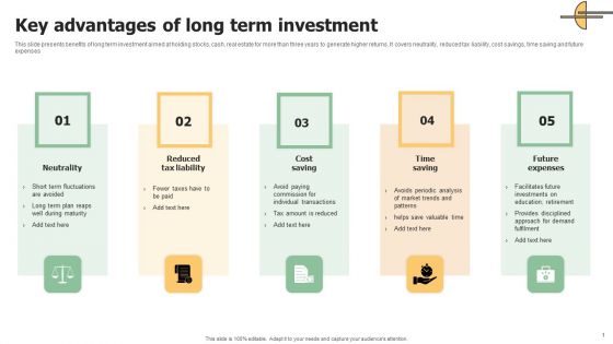 Key Advantages Of Long Term Investment Guidelines PDF