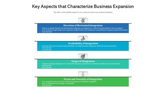 Key Aspects That Characterize Business Expansion Ppt PowerPoint Presentation Professional Styles PDF