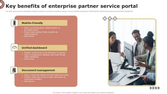 Key Benefits Of Enterprise Partner Service Portal Rules PDF