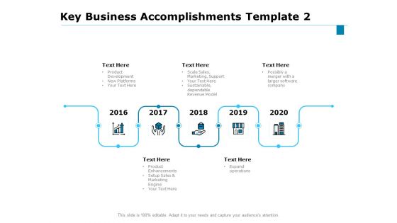 Key Business Achievements Key Business Accomplishments Product Ppt Ideas Objects PDF