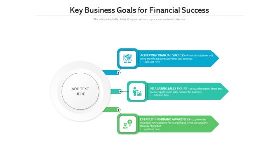 Key Business Goals For Financial Success Ppt PowerPoint Presentation File Influencers PDF