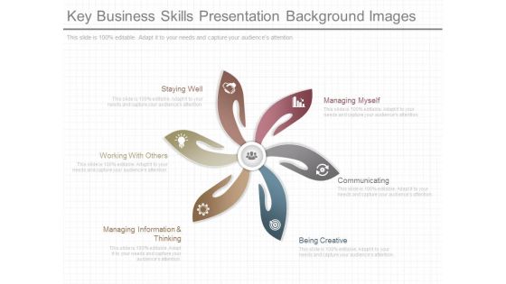 Key Business Skills Presentation Background Images