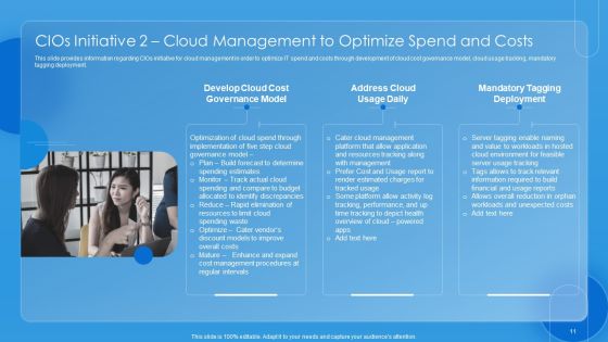 Key CIO Initiatives To Reduce IT Costs Ppt PowerPoint Presentation Complete Deck With Slides Slide11