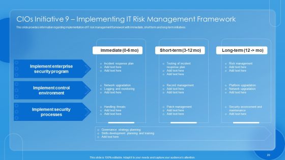 Key CIO Initiatives To Reduce IT Costs Ppt PowerPoint Presentation Complete Deck With Slides Slide20