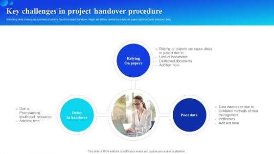 Key Challenges In Project Handover Procedure Designs PDF