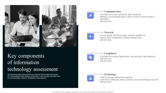 Key Components Of Information Technology Assessment Professional PDF