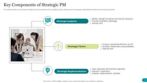 Key Components Of Strategic PM Summary PDF