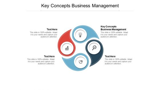 Key Concepts Business Management Ppt PowerPoint Presentation Infographics Examples