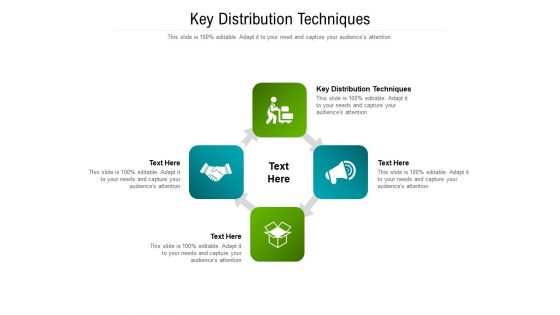 Key Distribution Techniques Ppt PowerPoint Presentation Professional Portfolio Cpb