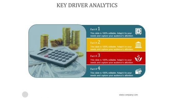 Key Driver Analytics Ppt PowerPoint Presentation Visuals