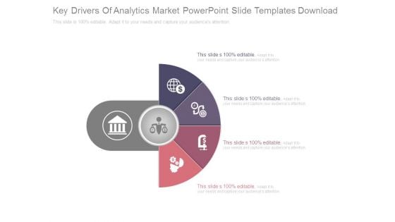 Key Drivers Of Analytics Market Powerpoint Slide Templates Download
