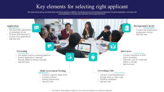 Key Elements For Selecting Right Applicant Ppt PowerPoint Presentation File Inspiration PDF Key Elements For Selecting Right Applicant Ppt PowerPoint Presentation File Inspiration PDF