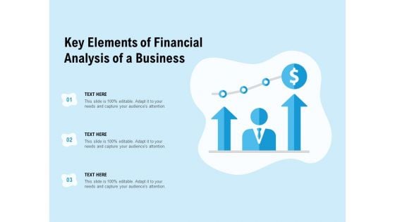 Key Elements Of Financial Analysis Of A Business Ppt PowerPoint Presentation Icon Good