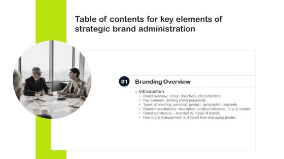 Key Elements Of Strategic Brand Administration Table Of Contents Rules PDF Key Elements Of Strategic Brand Administration Table Of Contents Rules PDF
