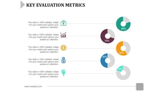 Key Evaluation Metrics Ppt PowerPoint Presentation File Design Ideas