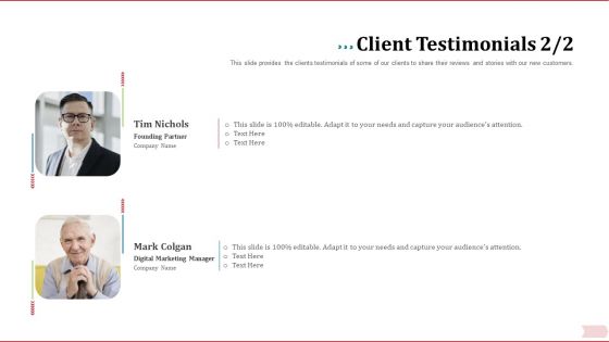 Key Factor In Retirement Planning Client Testimonials Teamwork Ppt Icon Portfolio PDF